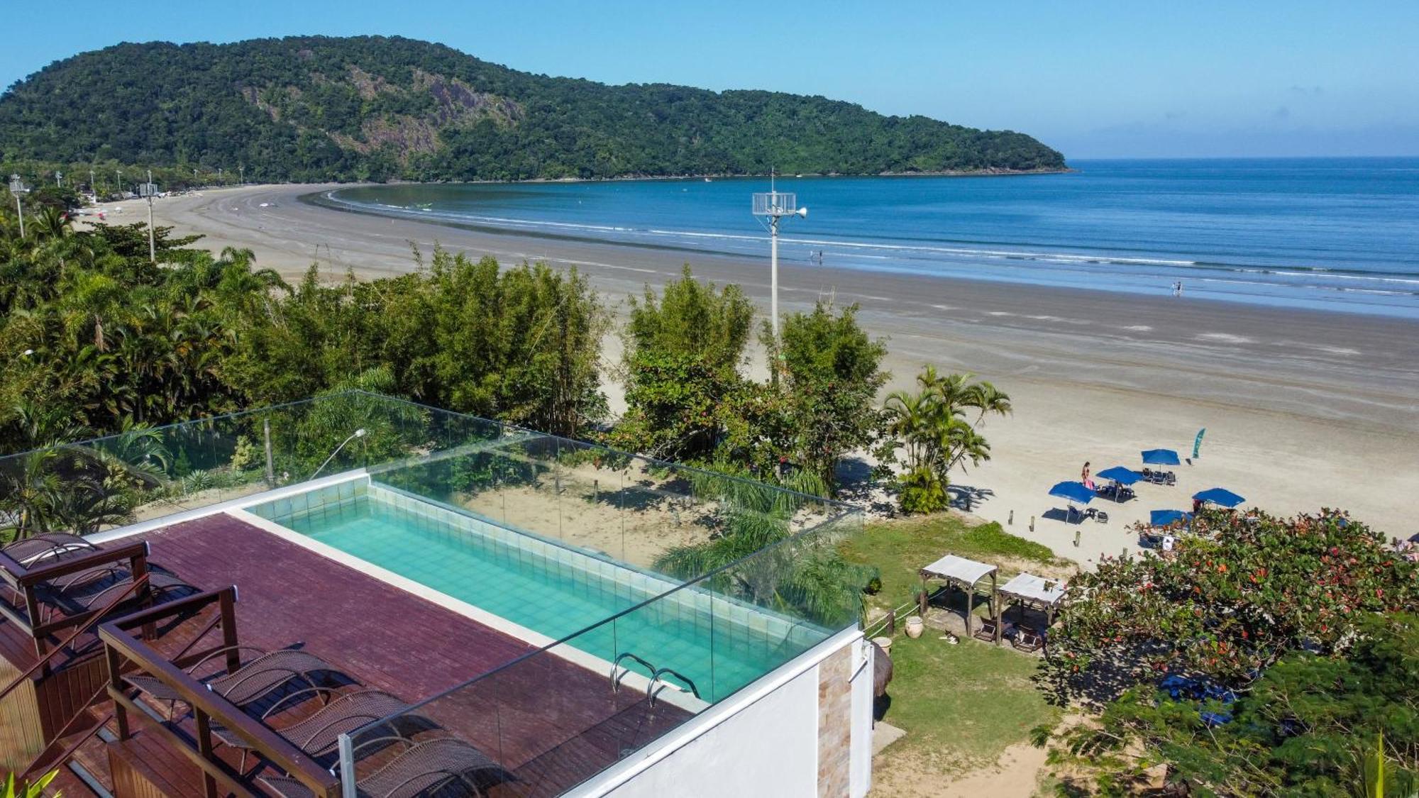 Pousada Conca Di Mare - Restaurante - Pe Na Areia - Piscinas Aquecidas Bertioga Exteriér fotografie